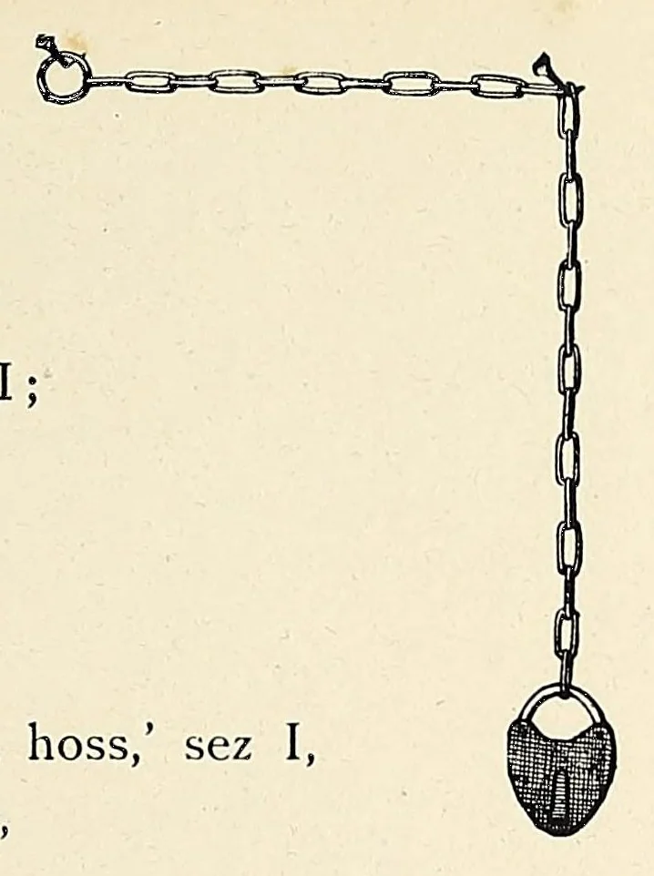 An illustration from Wheel songs : poems of bicycling, 1884, leaf 61