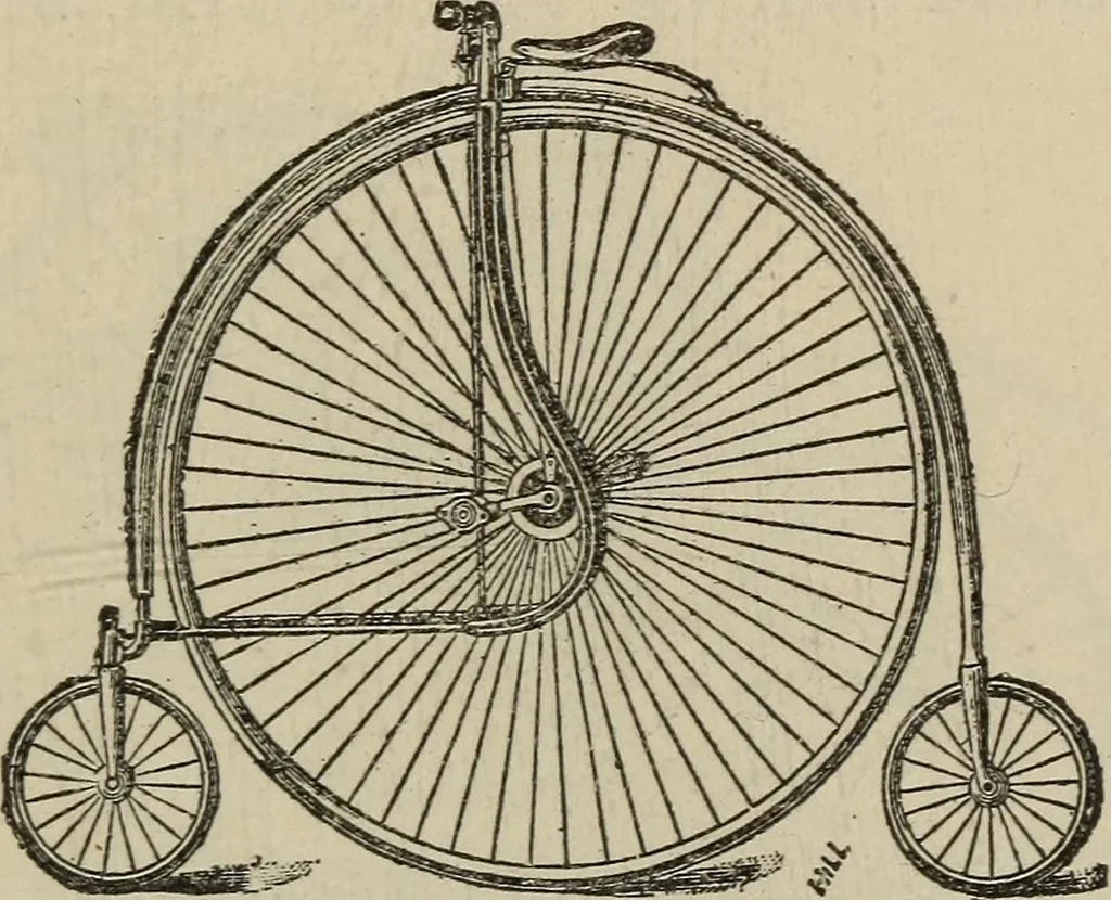 An illustration from Wheels and wheeling; an indispensable handbook for cyclists, with over two hundred illustrations, 1892, leaf 162