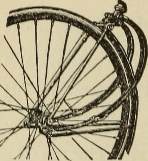 An illustration from Wheels and wheeling; an indispensable handbook for cyclists, with over two hundred illustrations, 1892, leaf 225