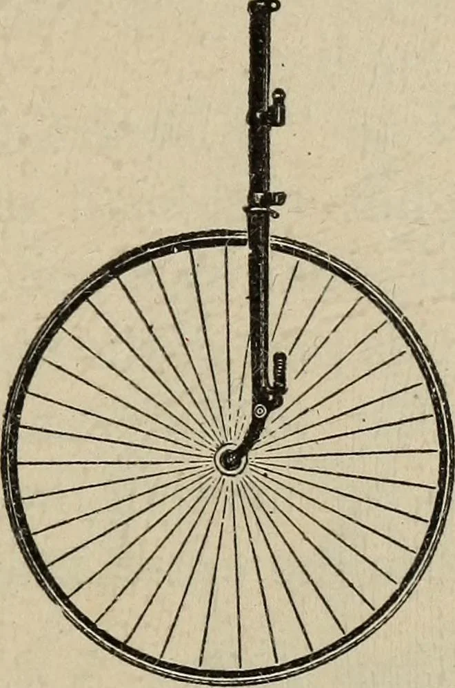 An illustration from Wheels and wheeling; an indispensable handbook for cyclists, with over two hundred illustrations, 1892, leaf 230