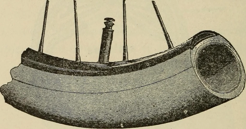 An illustration from Wheels and wheeling; an indispensable handbook for cyclists, with over two hundred illustrations, 1892, leaf 287