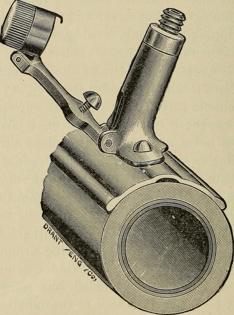An illustration from Wheels and wheeling; an indispensable handbook for cyclists, with over two hundred illustrations, 1892, leaf 301