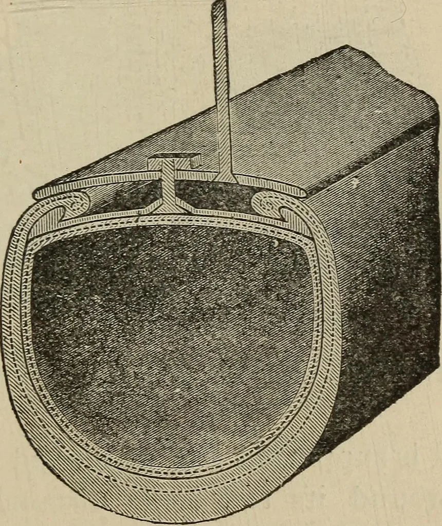 An illustration from Wheels and wheeling; an indispensable handbook for cyclists, with over two hundred illustrations, 1892, leaf 310