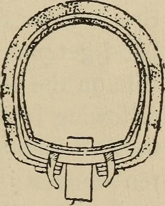 An illustration from Wheels and wheeling; an indispensable handbook for cyclists, with over two hundred illustrations, 1892, leaf 328