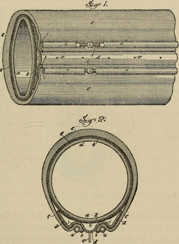 An illustration from Wheels and wheeling; an indispensable handbook for cyclists, with over two hundred illustrations, 1892, leaf 332