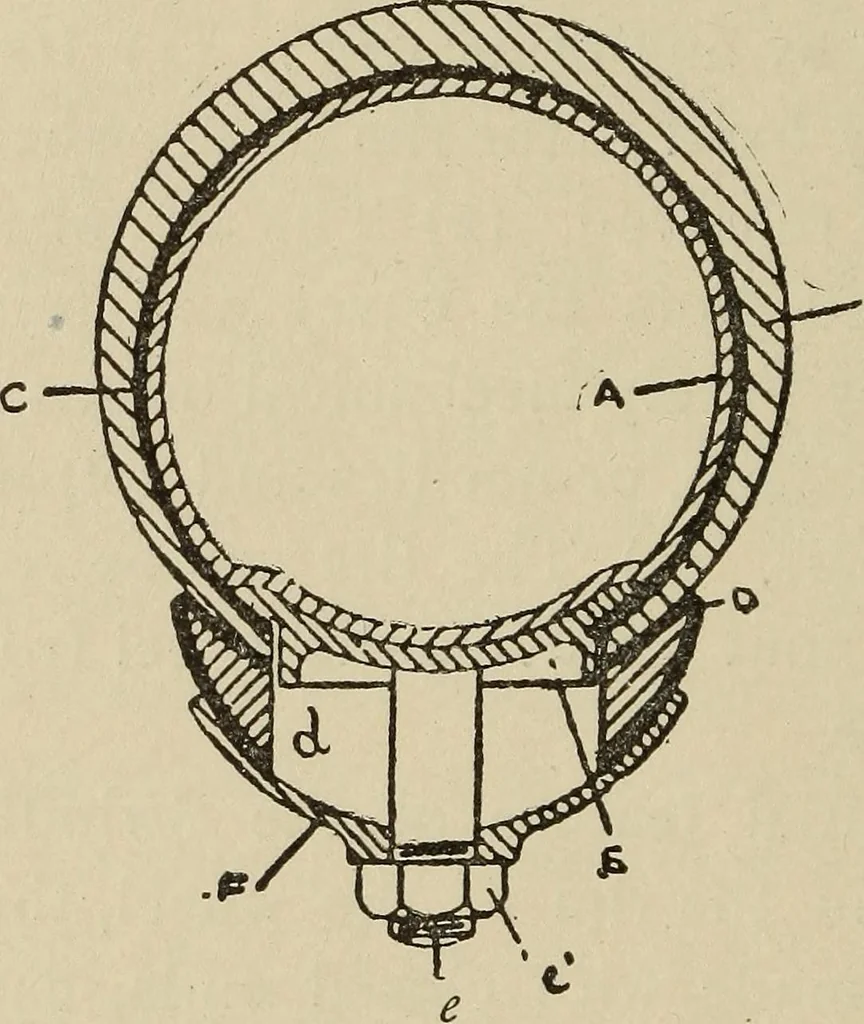 An illustration from Wheels and wheeling; an indispensable handbook for cyclists, with over two hundred illustrations, 1892, leaf 347