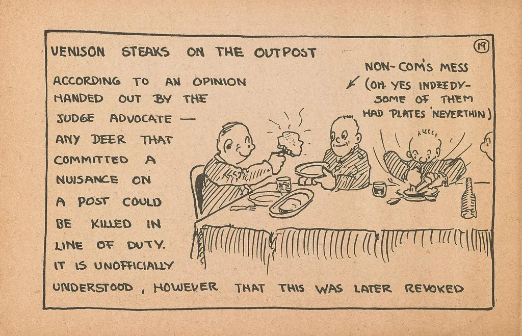 An illustration from "When I was in Germany", 1919, leaf 22