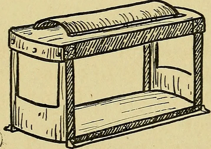 An illustration from When mother lets us make toys; a book which develops ingenuity and inventive power through the making of unique toys out of materials which every boy and girl can get with almost no expense, 1915, leaf 104