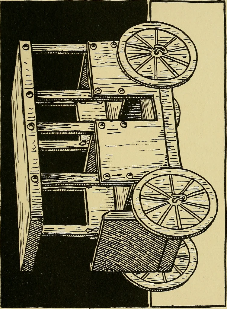 An illustration from When mother lets us make toys; a book which develops ingenuity and inventive power through the making of unique toys out of materials which every boy and girl can get with almost no expense, 1915, leaf 118