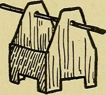 An illustration from When mother lets us make toys; a book which develops ingenuity and inventive power through the making of unique toys out of materials which every boy and girl can get with almost no expense, 1915, leaf 36