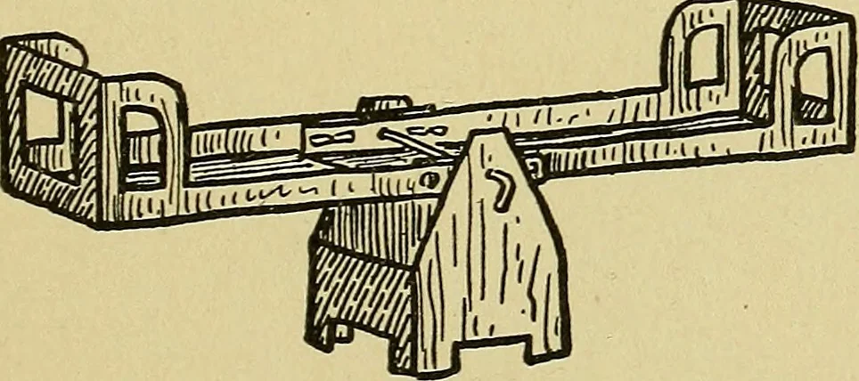 An illustration from When mother lets us make toys; a book which develops ingenuity and inventive power through the making of unique toys out of materials which every boy and girl can get with almost no expense, 1915, leaf 36