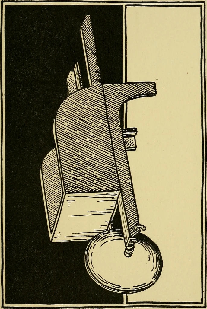 An illustration from When mother lets us make toys; a book which develops ingenuity and inventive power through the making of unique toys out of materials which every boy and girl can get with almost no expense, 1915, leaf 42
