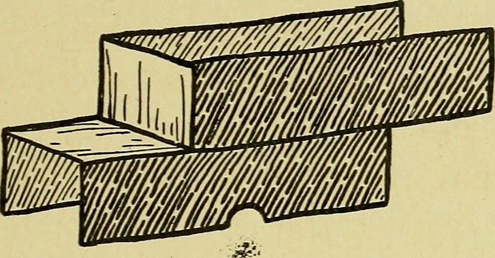 An illustration from When mother lets us make toys; a book which develops ingenuity and inventive power through the making of unique toys out of materials which every boy and girl can get with almost no expense, 1915, leaf 44