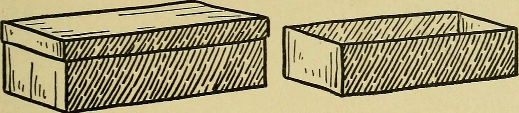 An illustration from When mother lets us make toys; a book which develops ingenuity and inventive power through the making of unique toys out of materials which every boy and girl can get with almost no expense, 1915, leaf 60