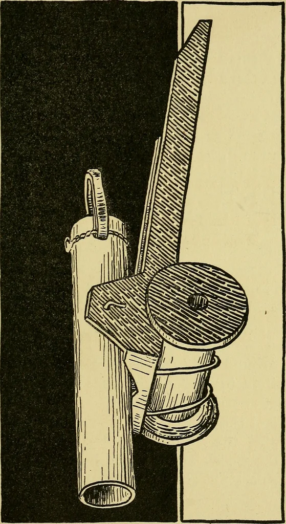 An illustration from When mother lets us make toys; a book which develops ingenuity and inventive power through the making of unique toys out of materials which every boy and girl can get with almost no expense, 1915, leaf 62