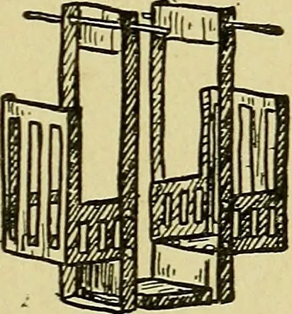 An illustration from When mother lets us make toys; a book which develops ingenuity and inventive power through the making of unique toys out of materials which every boy and girl can get with almost no expense, 1915, leaf 72