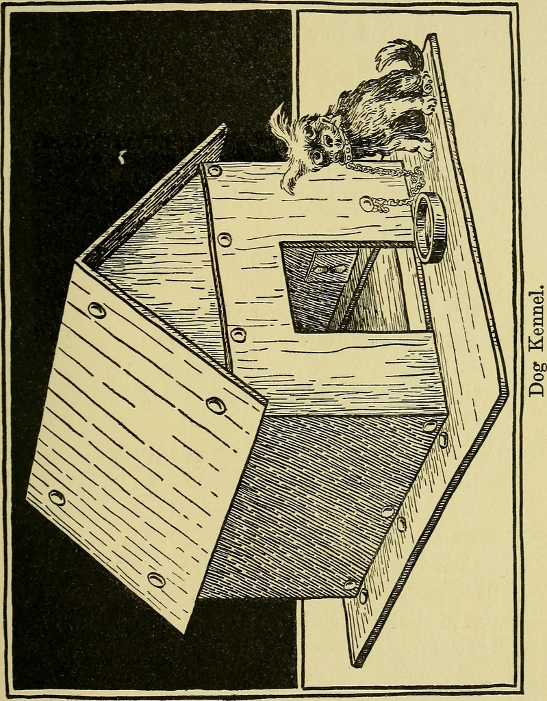 An illustration from When mother lets us make toys; a book which develops ingenuity and inventive power through the making of unique toys out of materials which every boy and girl can get with almost no expense, 1915, leaf 76