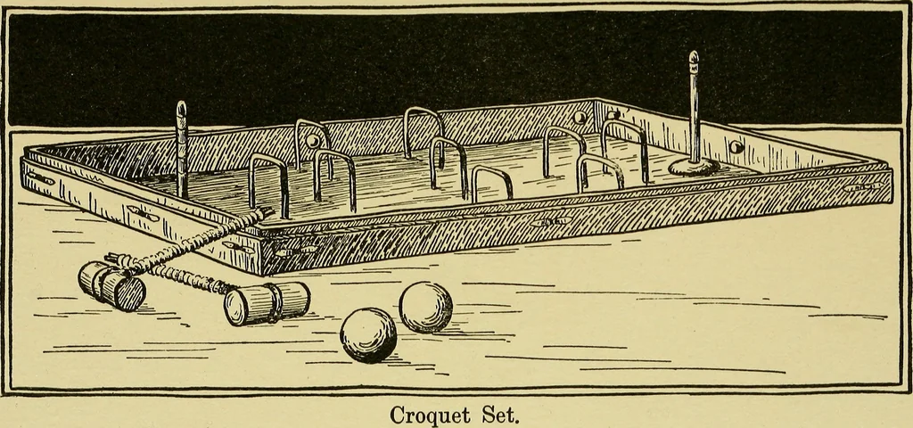 An illustration from When mother lets us make toys; a book which develops ingenuity and inventive power through the making of unique toys out of materials which every boy and girl can get with almost no expense, 1915, leaf 82