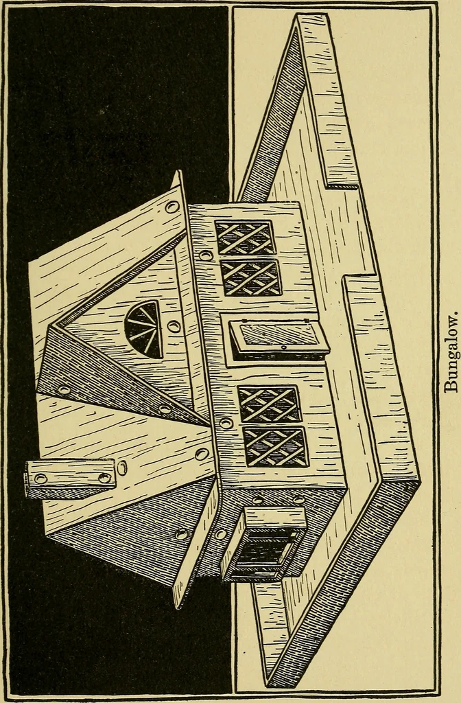 An illustration from When mother lets us make toys; a book which develops ingenuity and inventive power through the making of unique toys out of materials which every boy and girl can get with almost no expense, 1915, leaf 92