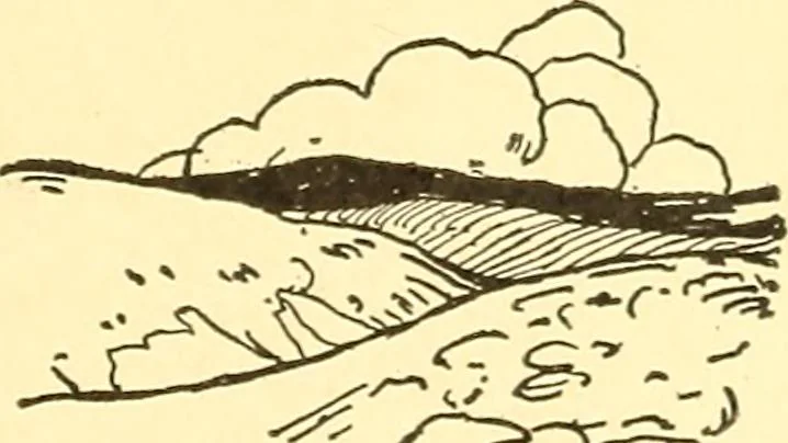 An illustration from When mother lets us play, 1911, leaf 48