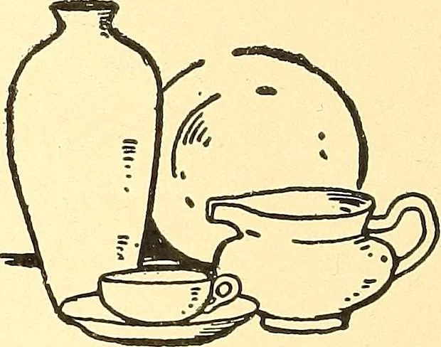 An illustration from When mother lets us play, 1911, leaf 49