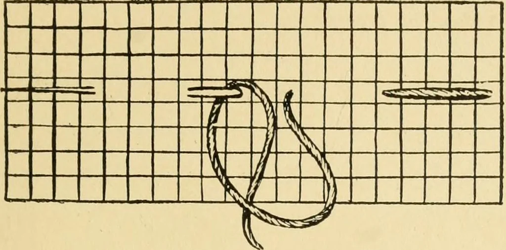 An illustration from When mother lets us sew, 1910, leaf 24