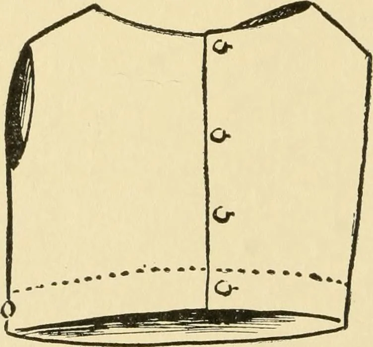 An illustration from When mother lets us sew, 1910, leaf 59