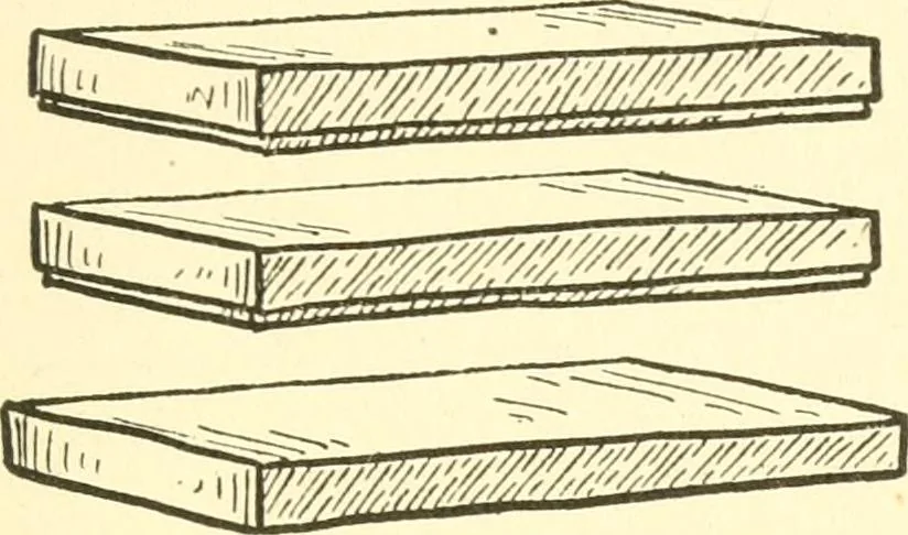 An illustration from When mother lets us make paper box furniture; a book which shows children just how to make most attractive toy furniture out of materials which cost practically nothing--toys which give as much pleasure as those from expensive toy shops, 1914, leaf 68
