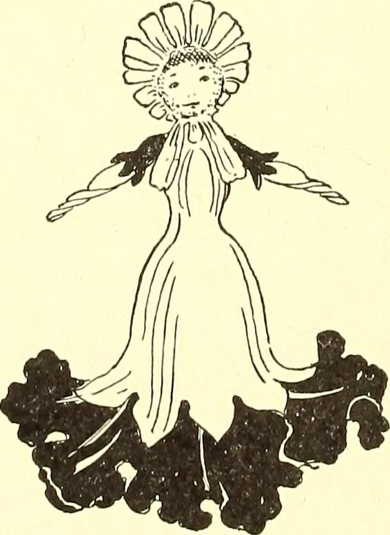 An illustration from When mother lets us give a party; a book that tells little folk how best to entertain and amuse their little friends, 1909, leaf 31
