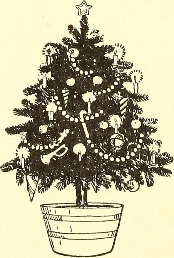 An illustration from When mother lets us give a party; a book that tells little folk how best to entertain and amuse their little friends, 1909, leaf 35