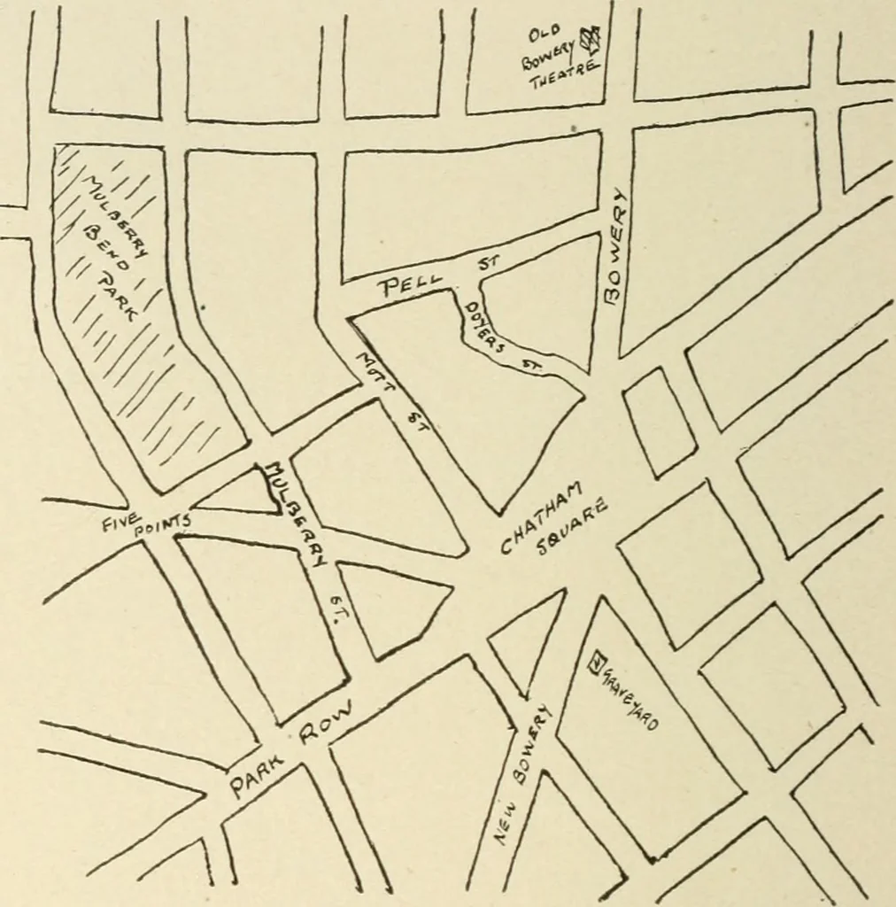 An illustration from When old New York was young, 1902, leaf 133