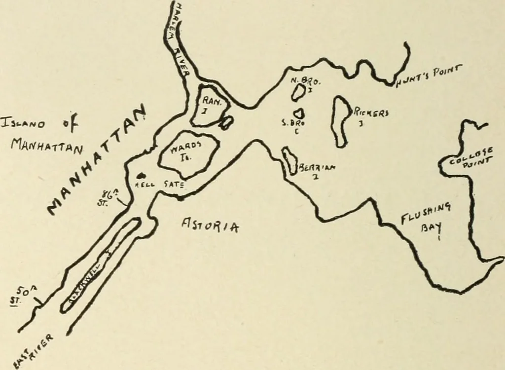 An illustration from When old New York was young, 1902, leaf 149