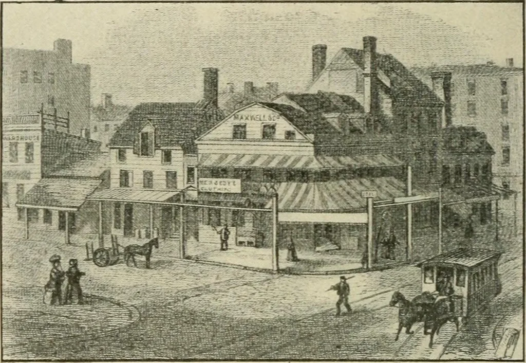 An illustration from When old New York was young, 1902, leaf 167