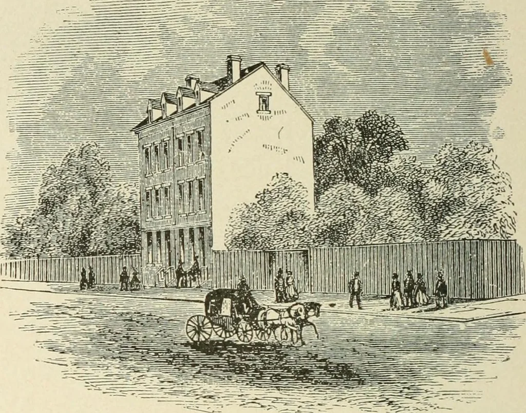 An illustration from When old New York was young, 1902, leaf 169