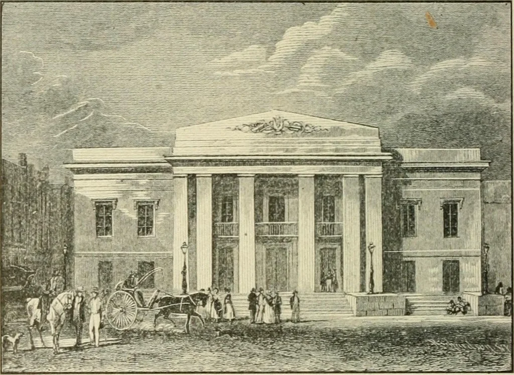 An illustration from When old New York was young, 1902, leaf 171