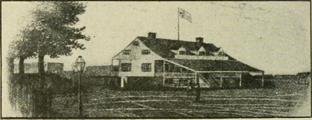 An illustration from When old New York was young, 1902, leaf 177