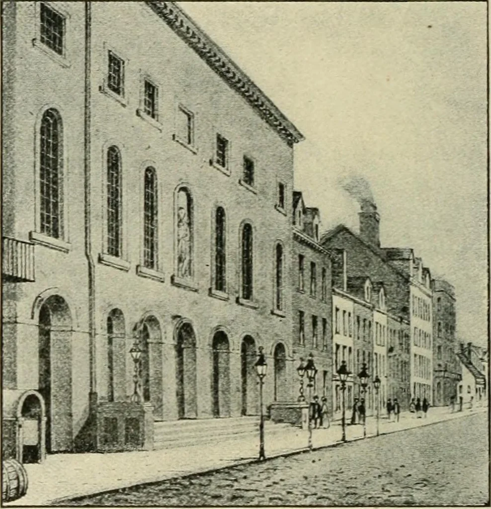An illustration from When old New York was young, 1902, leaf 253