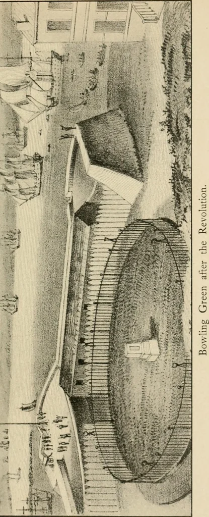 An illustration from When old New York was young, 1902, leaf 26
