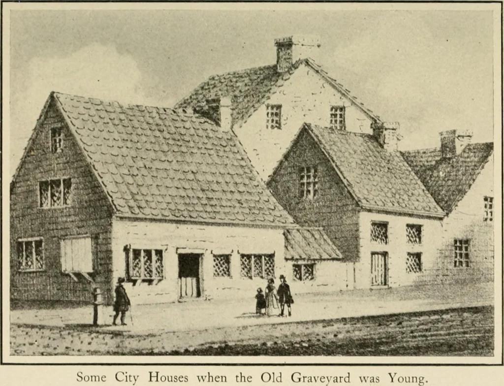An illustration from When old New York was young, 1902, leaf 264