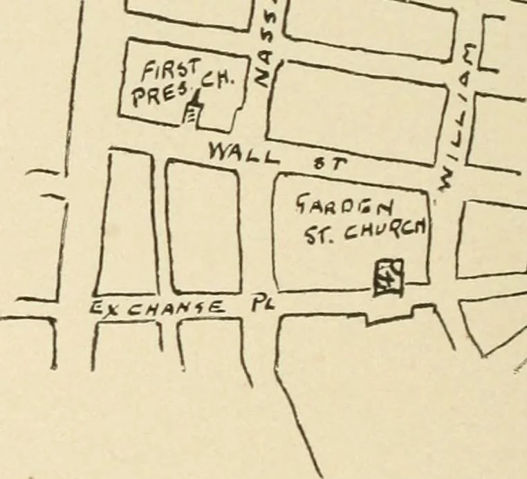 An illustration from When old New York was young, 1902, leaf 333
