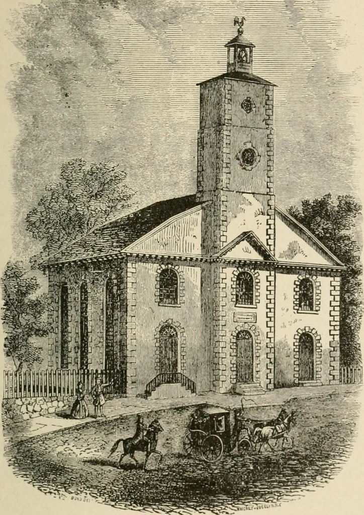 An illustration from When old New York was young, 1902, leaf 338