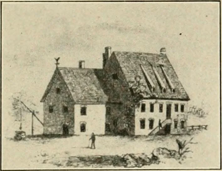 An illustration from When old New York was young, 1902, leaf 50