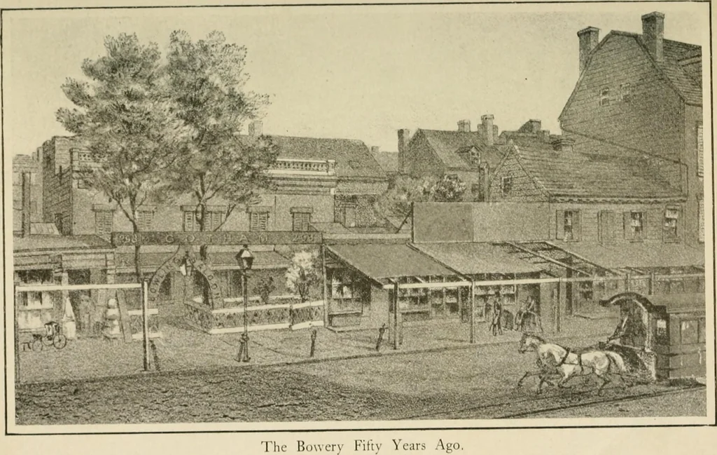 An illustration from When old New York was young, 1902, leaf 68