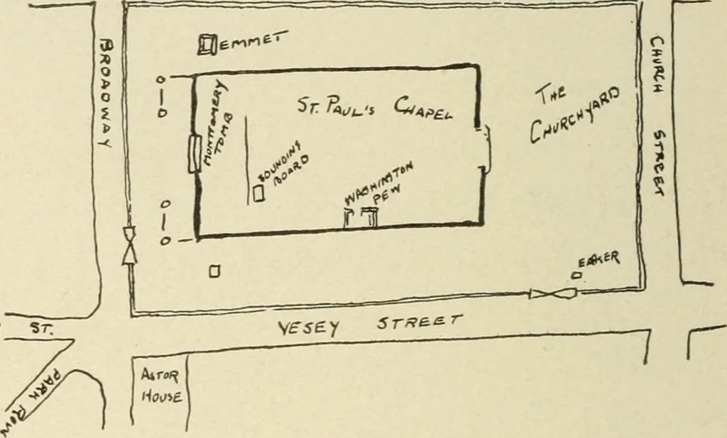 An illustration from When old New York was young, 1902, leaf 89