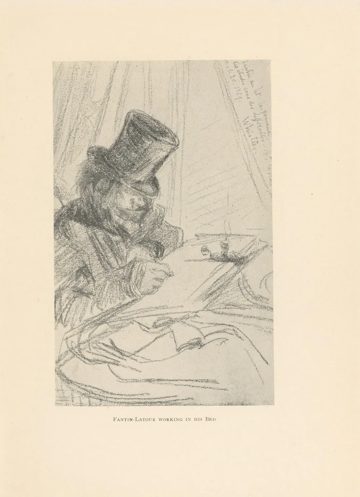 An illustration from Whistler, 1917, leaf 35