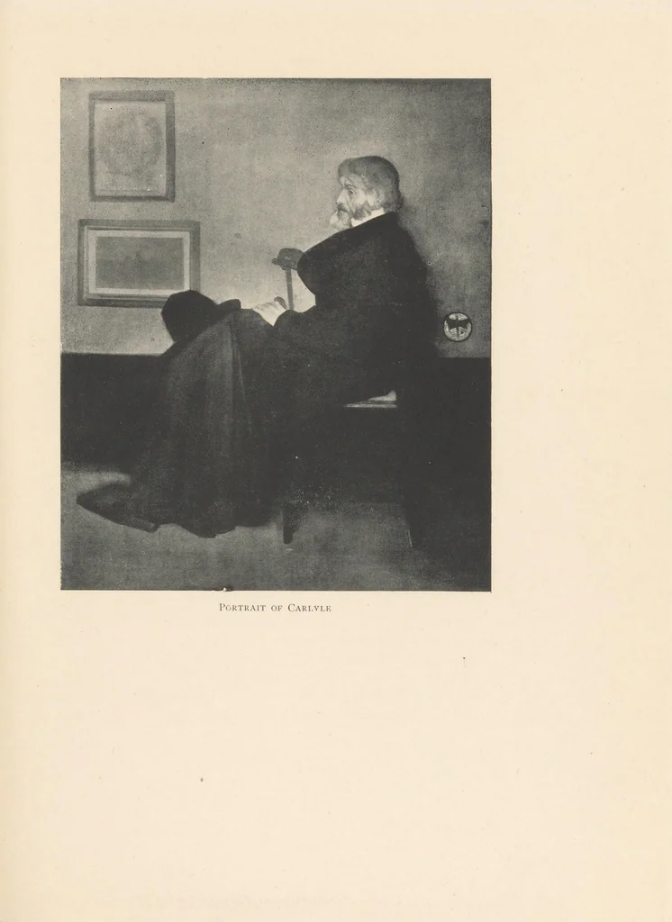 An illustration from Whistler, 1917, leaf 71