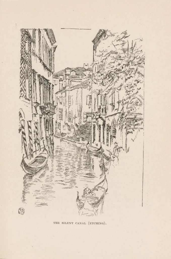 An illustration from The Whistler book : a monograph of the life and position in art of James McNeill Whistler, together with a careful study of his more important works, 1910, leaf 257