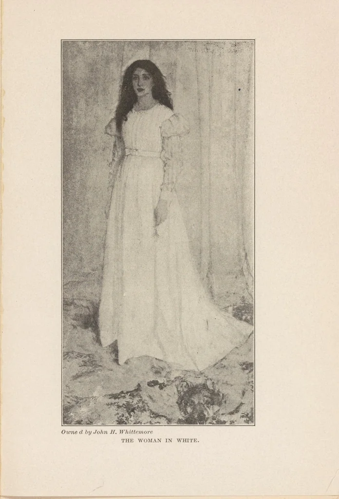 An illustration from The Whistler book : a monograph of the life and position in art of James McNeill Whistler, together with a careful study of his more important works, 1910, leaf 45