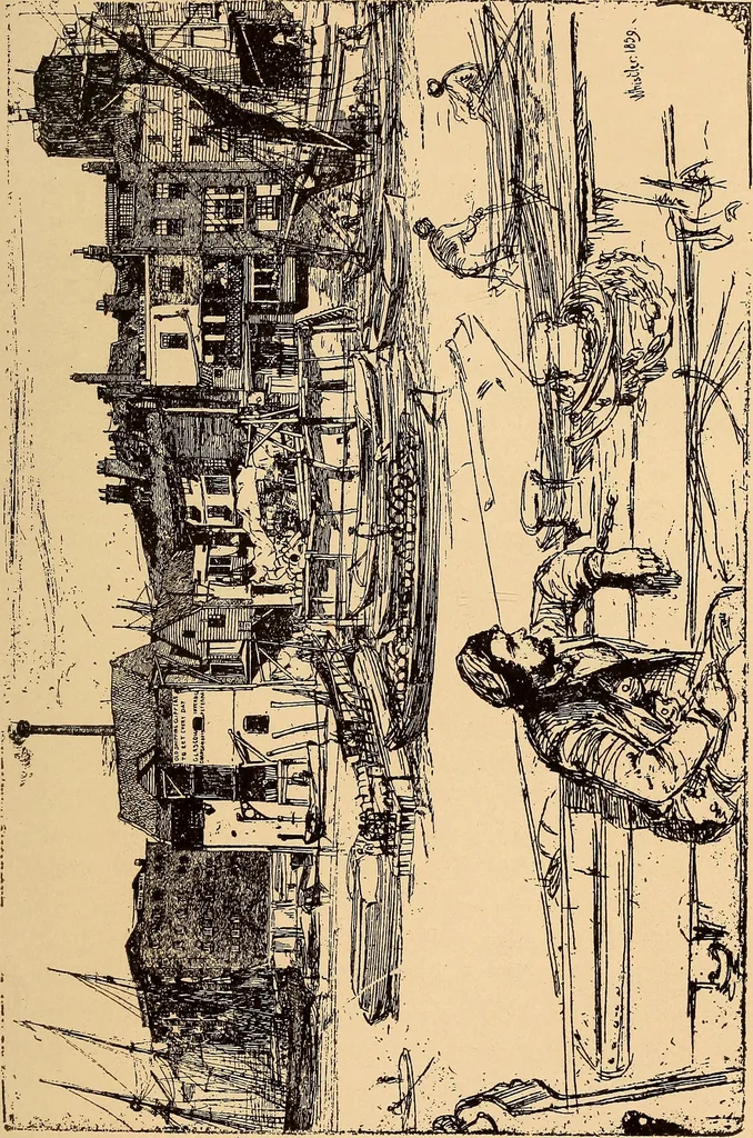 An illustration from The Whistler book : a monograph of the life and position in art of James McNeill Whistler, together with a careful study of his more important works, 1910, leaf 242