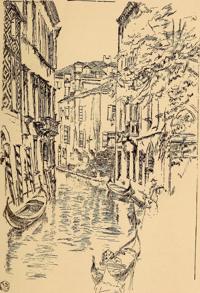 An illustration from The Whistler book : a monograph of the life and position in art of James McNeill Whistler, together with a careful study of his more important works, 1910, leaf 258